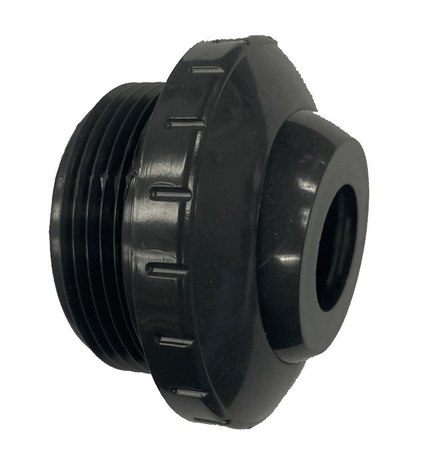 Waterway Plastics Eyeball Fitting, MPT, 3/4 inch x 1-1/2 inch, model 400-1419D-DK
