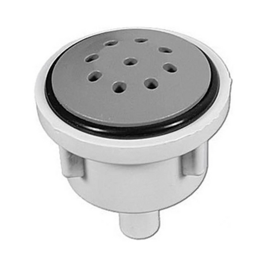 Waterway Plastics Top Flo Spa Air Injector, 3/8 inch Barb, Straight Body, model 670-2297