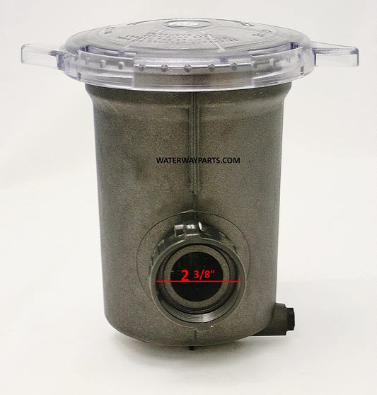 Waterway Plastics Pump Trap Assembly, 1-1/2 inch x 1-1/2 inch, Replacement, model 310-5400