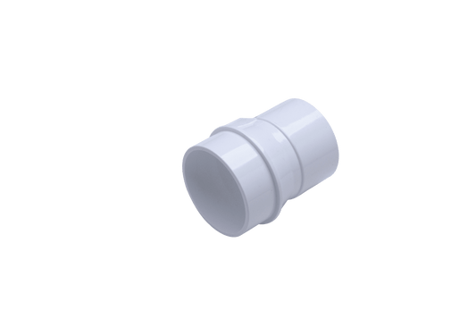 Waterway Plastics Straight Adapter Fitting, 2-1/2 inch Slip x 2 inch Slip, model 642-3680