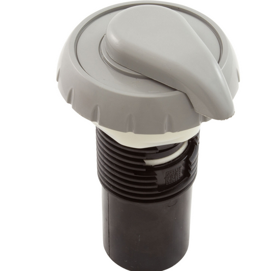 Waterway Plastics Notched Air Control, 1 inch, Gray, model 660-3577