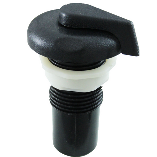 Waterway Plastics Air Control Valve, 1 inch, Black, model 660-3581