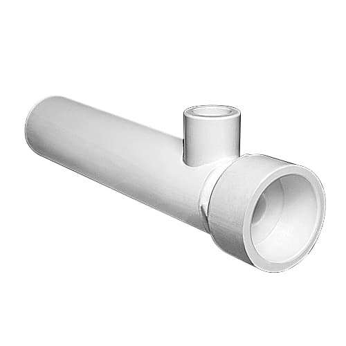 Waterway Plastics Gunite Venturi Tee, 10 inch Socket, 1.5 inch x 0.5 inch Spigot, 0.75 inch x 0.5 inch, model 212-3330
