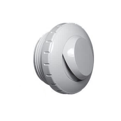 Waterway Plastics Eyeball Fitting, Slot Opening, MPT, White, Replacement, model 400-1410A