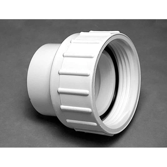 Waterway Plastics Pump Union Nut, 1-1/2 inch x 1-1/2 inch, Socket, model 400-4060