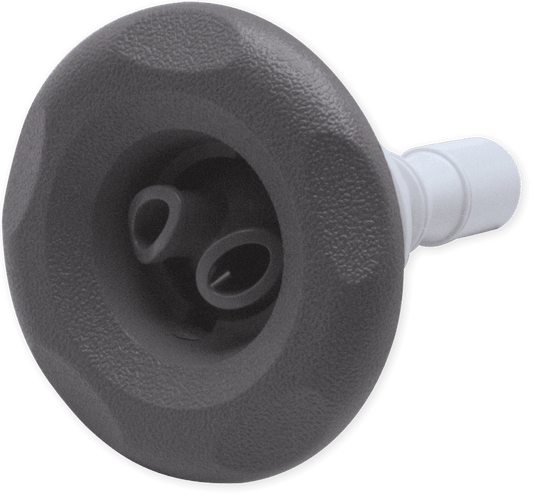 Waterway Plastics Mini Storm Twin Roto Jet, 3 inch Face Diameter, Gray, model 229-7957