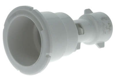 Waterway Plastics Poly Storm Gunite Wall Fitting, White, model 215-1090