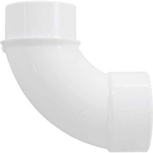 Waterway Plastics 90-Degree Sweep Elbow, 2 inch, model 411-9120