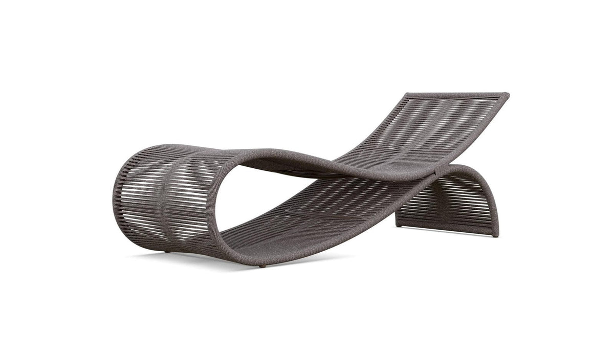 Wave Chaise Lounge in Morel