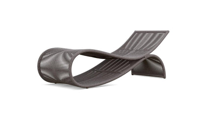 Wave Chaise Lounge in Morel