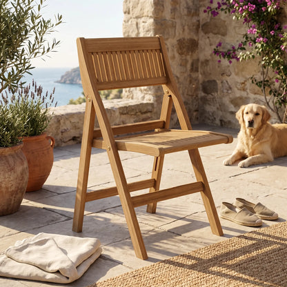Anderson Teak Windsor Folding Chair (sell & price per 2 chairs only)