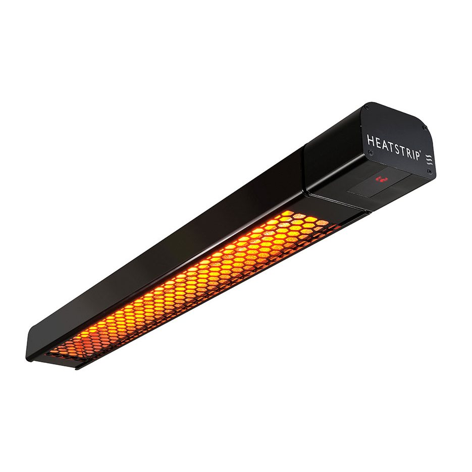 HeatStrip X-THB3200BA black Intense electric heater with remote