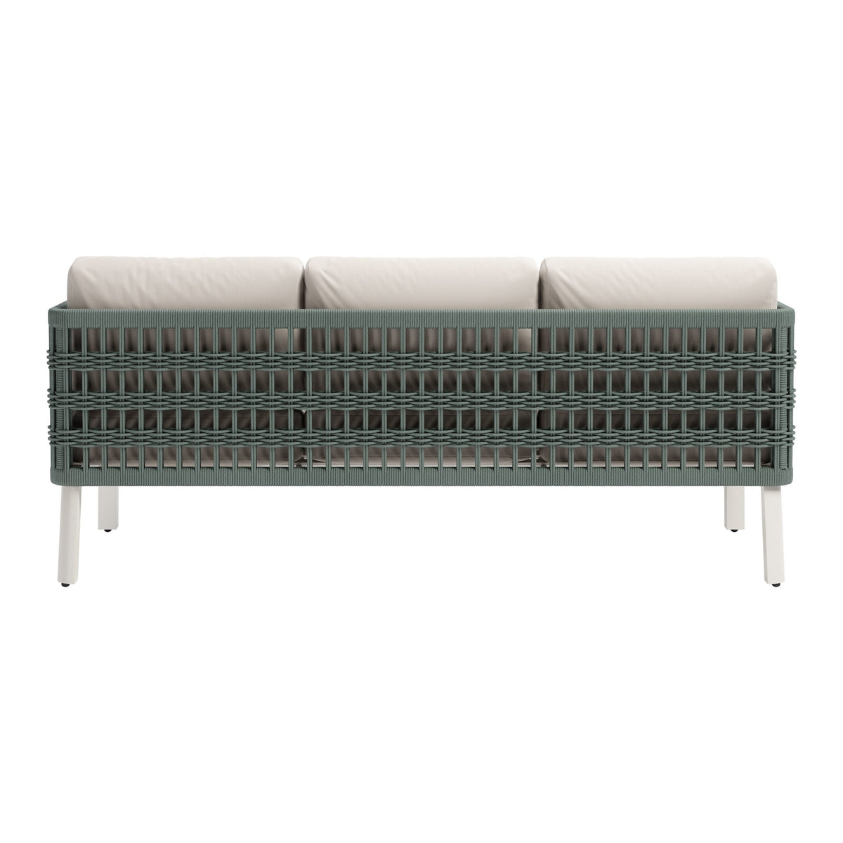 Bridgehampton Outdoor Patio Sofa, White