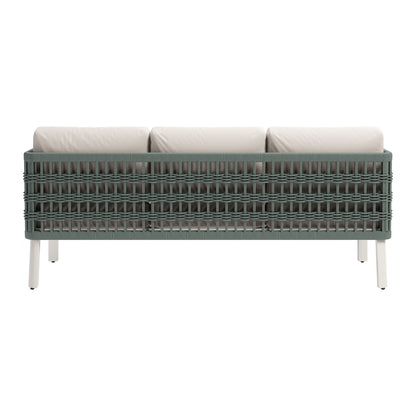 Bridgehampton Outdoor Patio Sofa, White