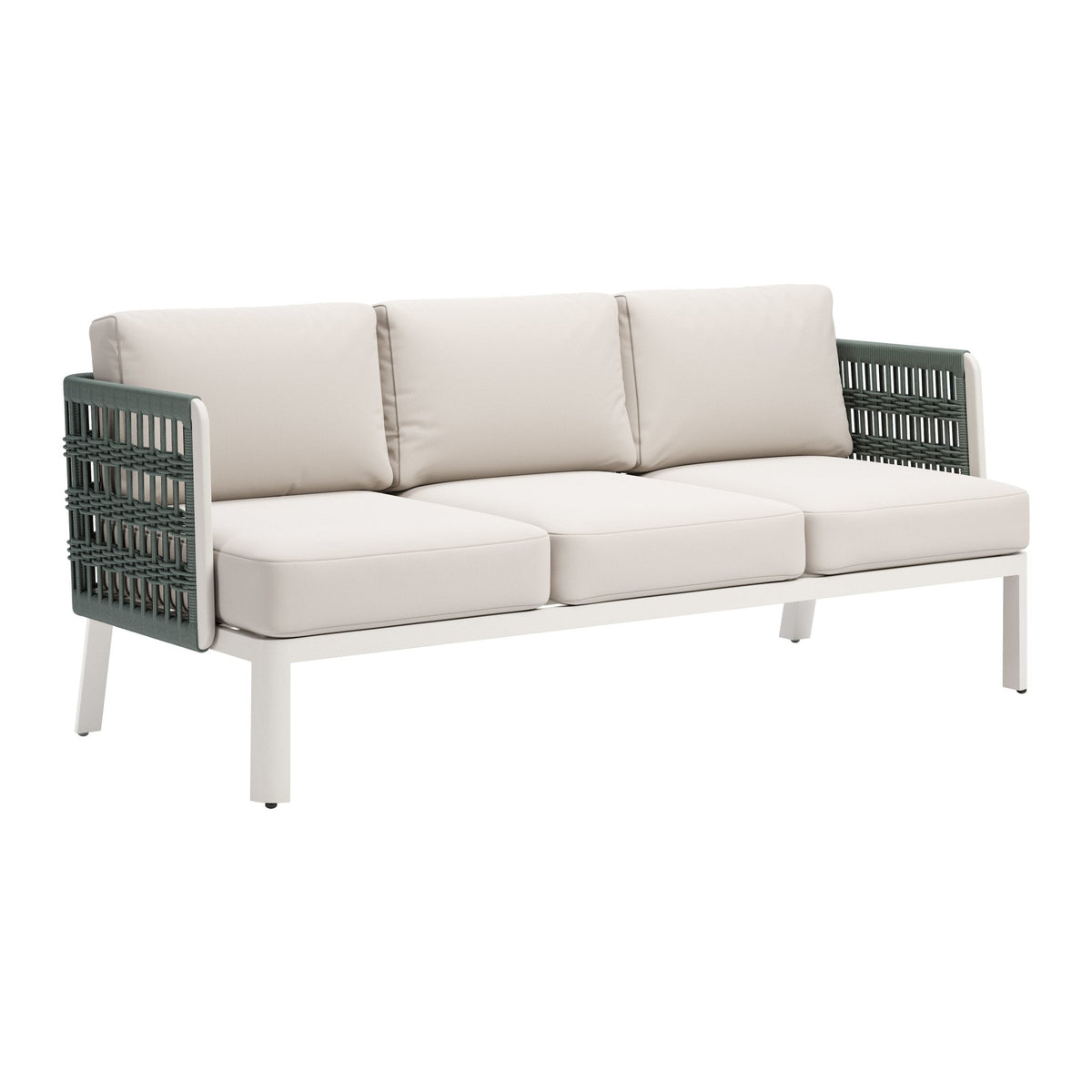 Bridgehampton Outdoor Patio Sofa, White