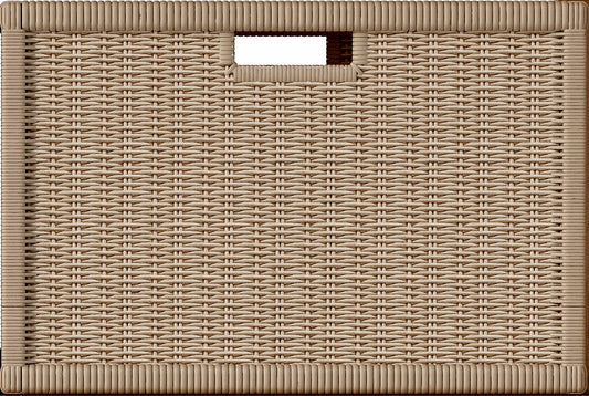 Anderson Teak Wicker Basket for the Towel Console