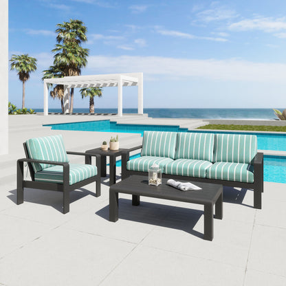 Rolig Outdoor Patio Armchair, Green