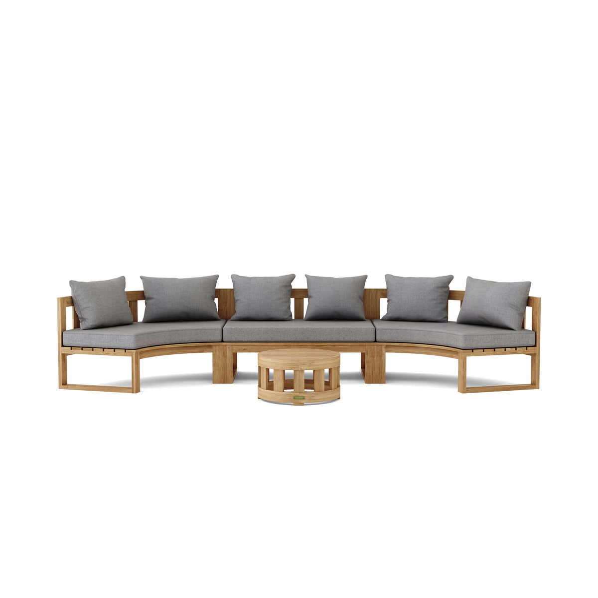 Anderson Teak Circular Modular Deep Seating Set
