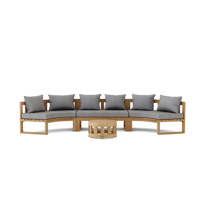 Anderson Teak Circular Modular Deep Seating Set