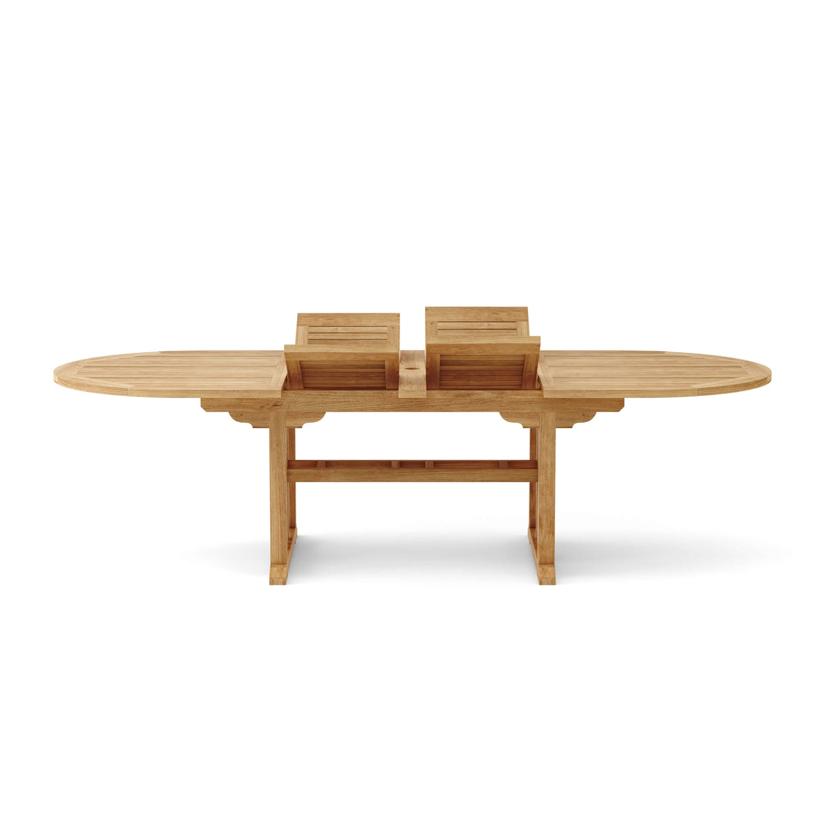 Anderson Teak Sahara 9-Piece Dining Set w/ Stacking Armchair