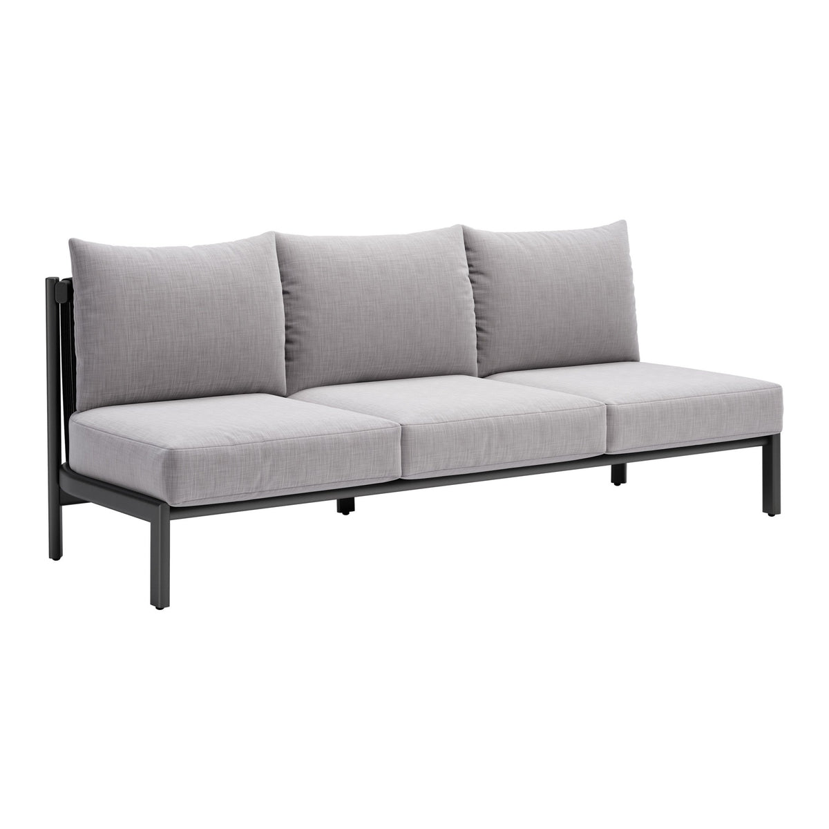 Horizon Outdoor Patio Sofa, Gray