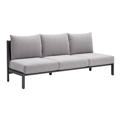 Horizon Outdoor Patio Sofa, Gray